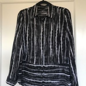 Banana Republic Striped Blouse